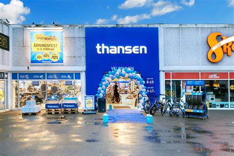 thansen bningstider snderborg|Thansen butik